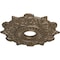 Ekena Millwork Preston Ceiling Medallion (Fits Canopies up to 4"), Hand-Painted Warm Silver, 17 1/2"OD x 4"ID x 1"P CM17PRWSS - alternate 2